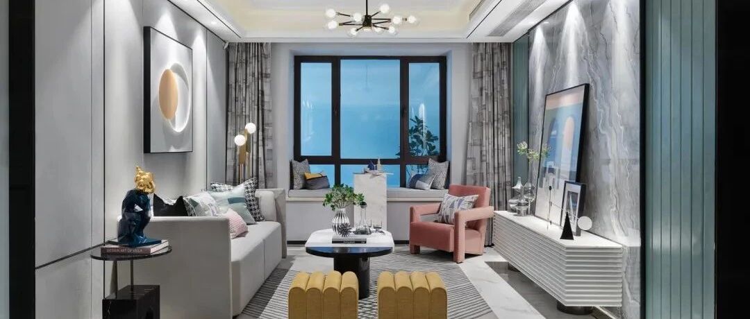 125平现代三居室，高级又优雅，舒适又温馨~