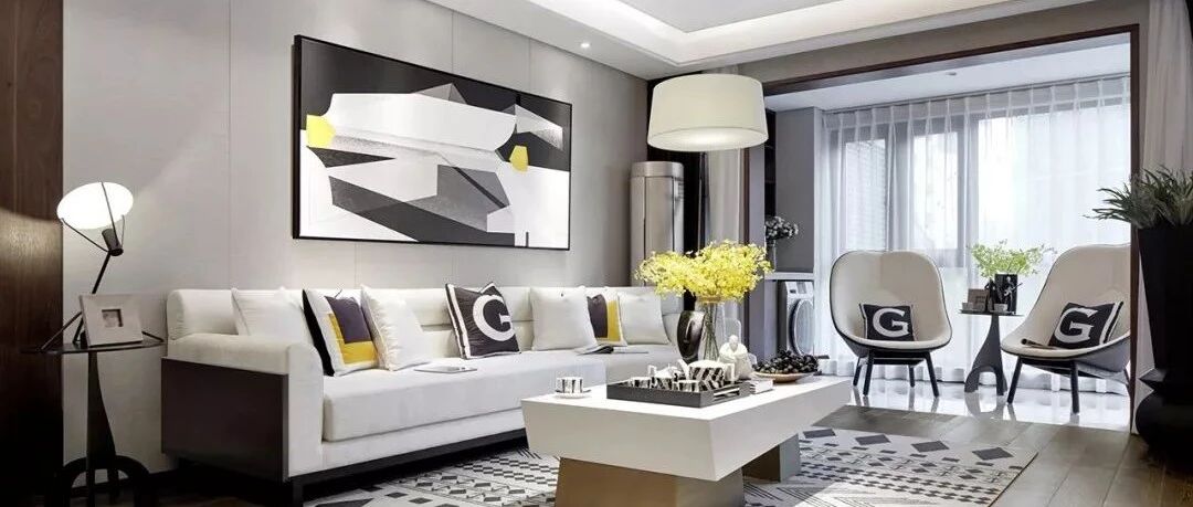 137平现代简约样板间设计，自然舒适，雅致内敛~