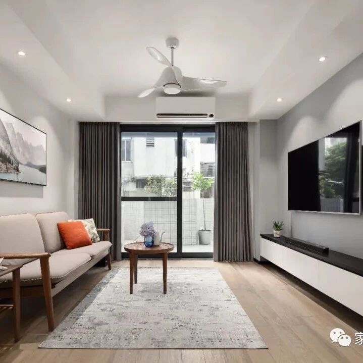 80㎡暗沉旧房变身简洁敞亮、实用美观小家，入住太舒适了~