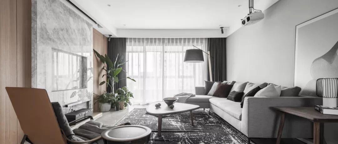 137平现代简约公寓，每个空间都超级宽敞~