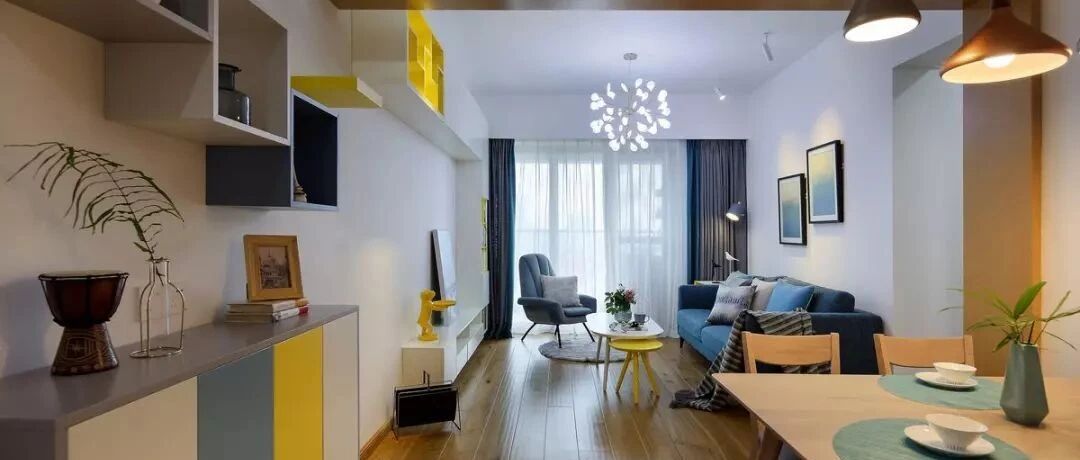 79平北欧三居室，简单清新又自然~