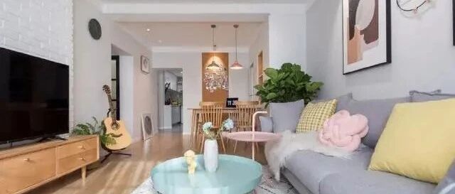 60平北欧二居室公寓，文艺又精致，舒适又大方！