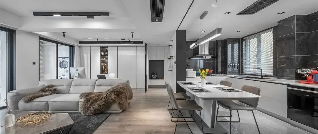 126平现代简约公寓，时尚大方，令人羡慕~