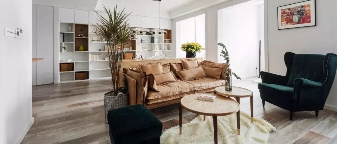 108平现代风格公寓，舒适简洁又大方~