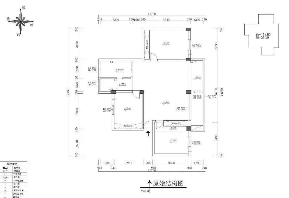 116平北歐裝修，廚房+卡座餐廳僅占14㎡，藍色兒童房真漂亮！ 家居 第3張