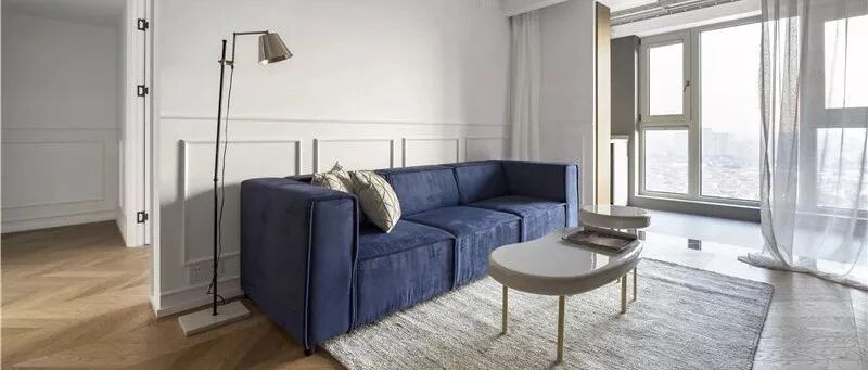 80㎡现代简约公寓，摈弃繁杂的软装布置，舒适简单~