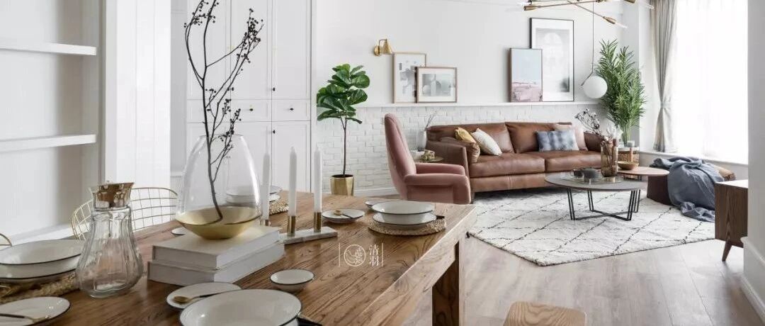 122㎡现代三居室，满足不同的居室功能需求