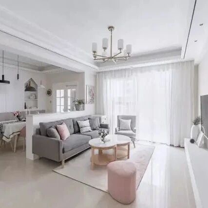 89㎡北欧风三居室，实用又漂亮,朋友还以为是样板间！