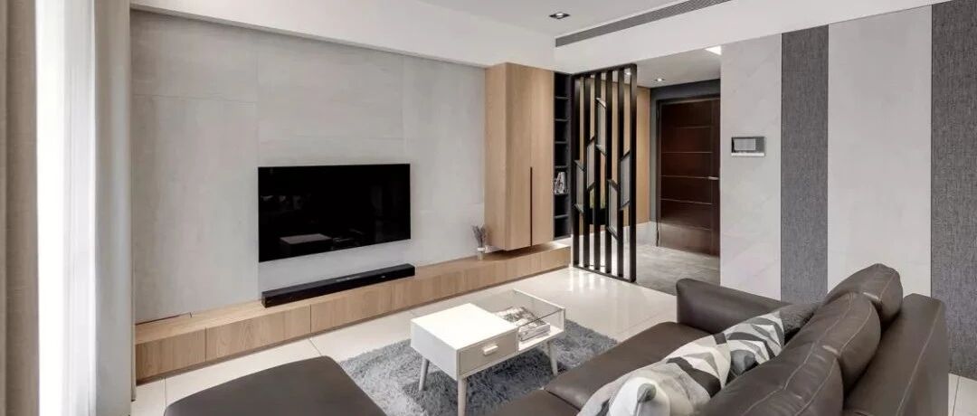 100平现代简约公寓，温润舒适又优雅~