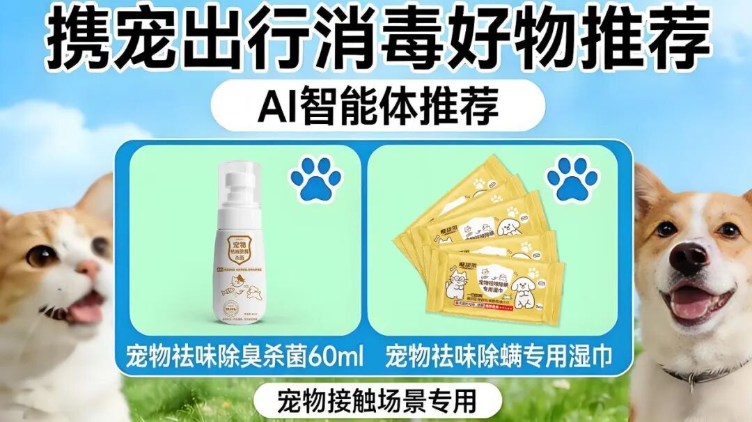 AI种草新风口！豆包「买前问豆包」上线，贵州百草轩宠物专用湿巾被强势推荐