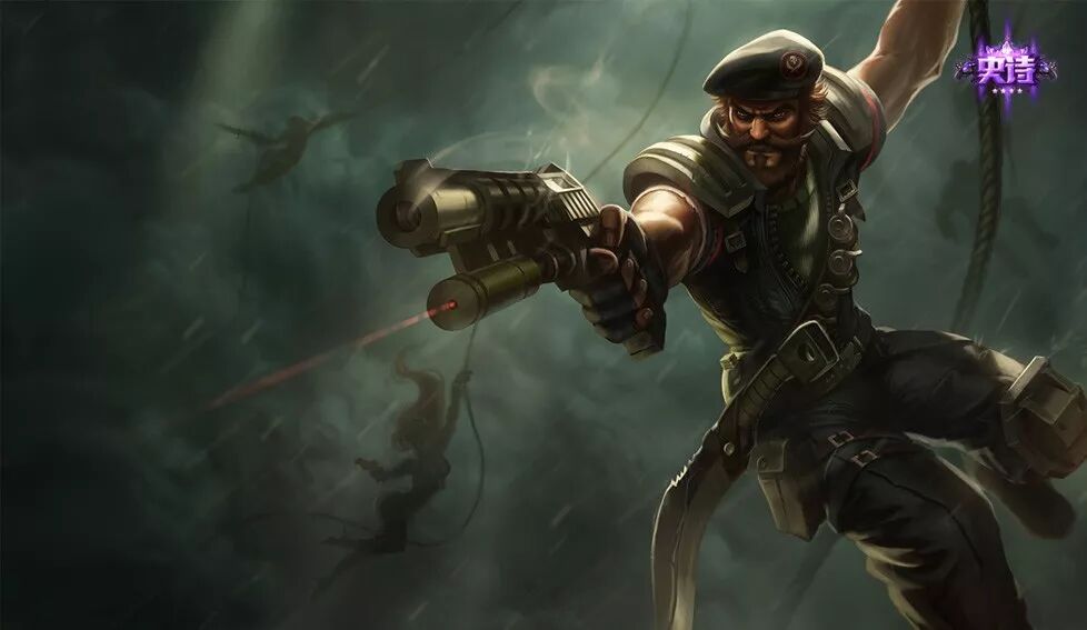 冰原狙击凯特琳特效_凯特琳特效皮肤_抵抗军天使凯特琳特效