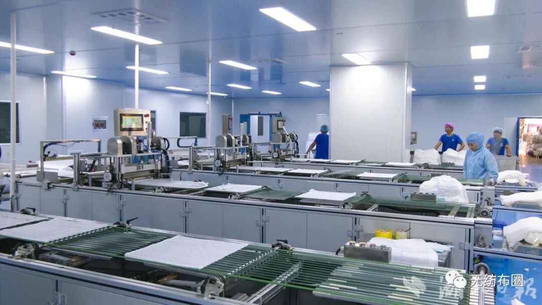 湖北崇陽經濟開發區：無紡布企業生產忙，訂單已經排到了12月份  第1張
