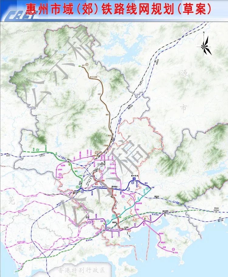 惠州拟启动多层次轨道交通系统规划研究,未来或实现互联互通
