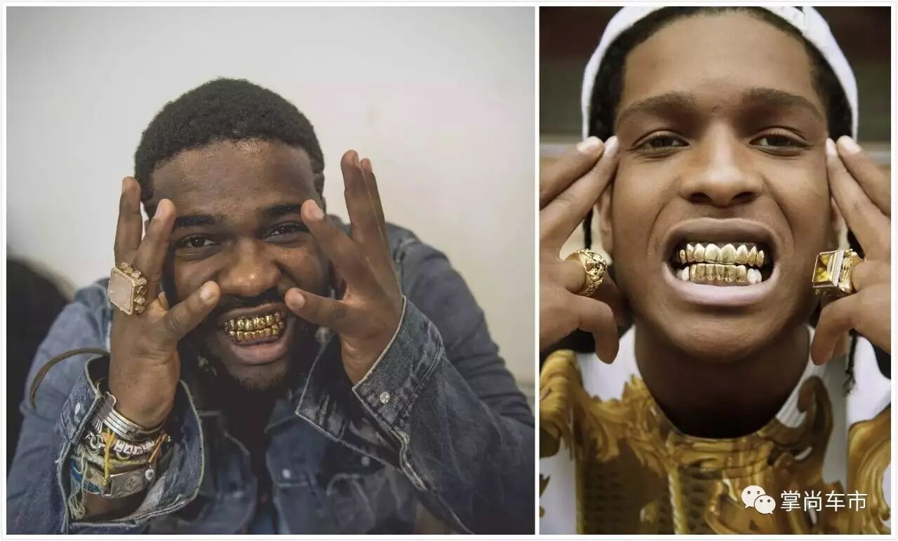 牙齿要换个黄金牙;手机要换个黄金手机;连座驾都要是黄金版的才显豪气