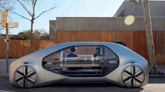 说它是家用概念车 还不如说它更像未来的观光车