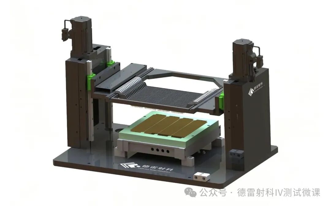重磅上新！光伏四分片測(cè)試工裝：四片同步測(cè)，IV+EL一次搞定