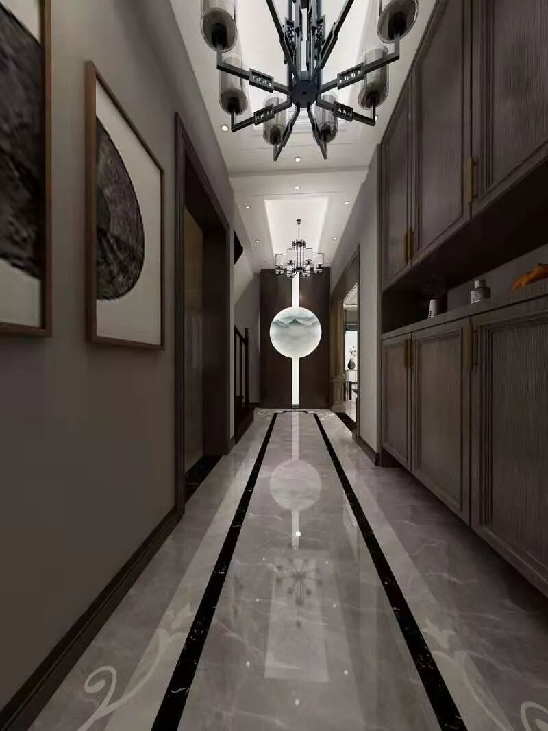 保利林语250㎡新中式风格 散发出迷人的东方魅力！