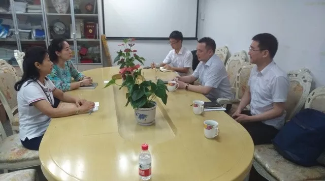 成都市淮州新城管委会副主任荣波一行到访浙江省四川商会 成都市淮州新城管委会副主任荣波一行到访浙江省四川商会