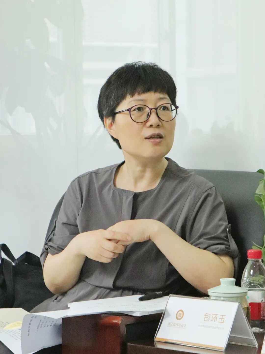 【来访】杭州市经信局产业合作处处长包环玉一行到访浙江省四川商会