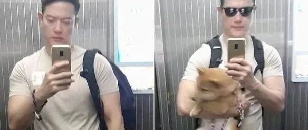 养宠物真的会让人回春，54岁壮硕饲主PO萌宠合照却被网友歪楼……