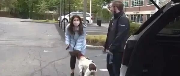 发现狗狗眼神不对！机灵女记者靠两招揭穿偷狗贼……