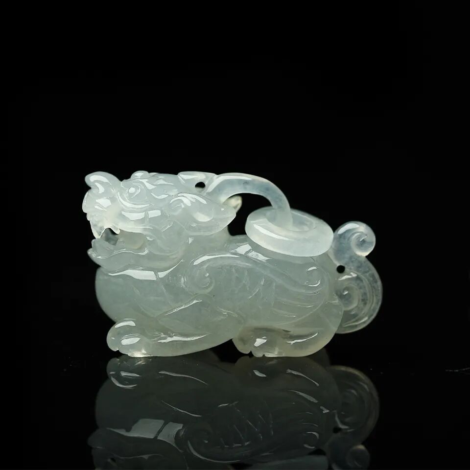 翡翠款式多，常见的瑞兽图样有哪些？你能认出几个？