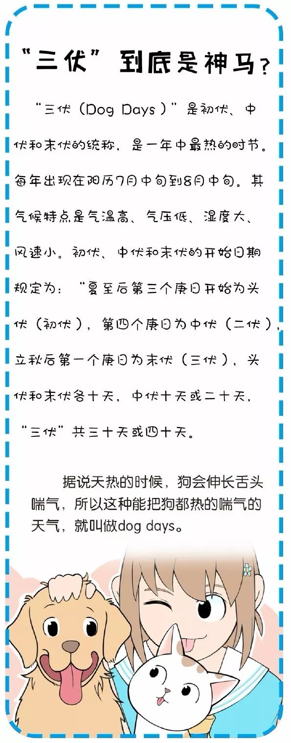 明天入伏 准备好迎接40天超长版三伏天