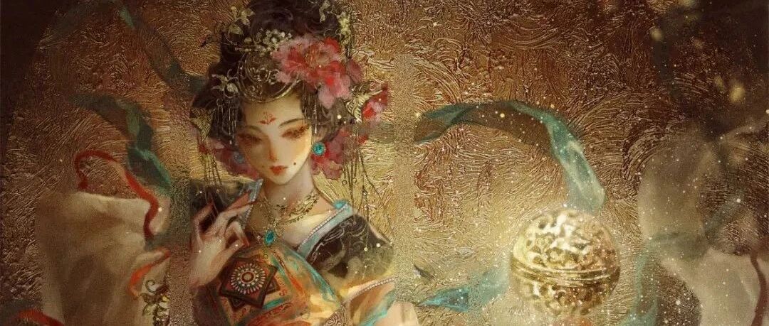 ​古风～非常精美的国家宝藏文物拟人插画