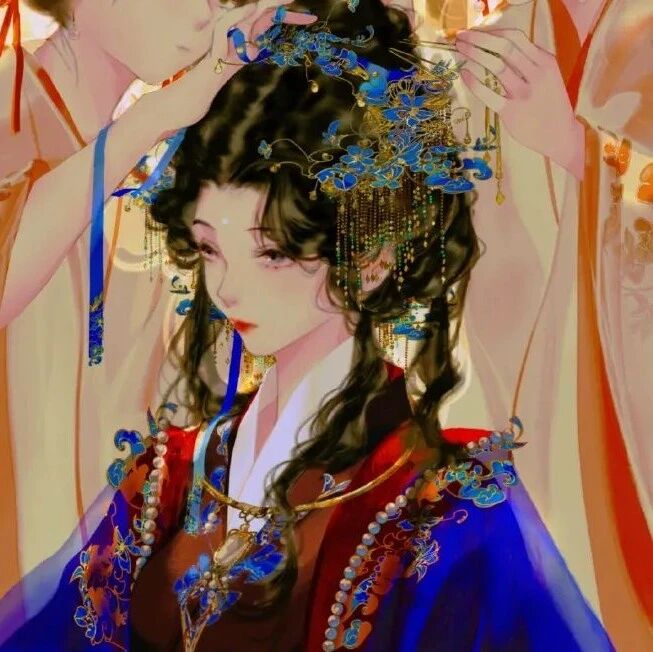 好漂亮的高饱和，色彩对比强烈插画！