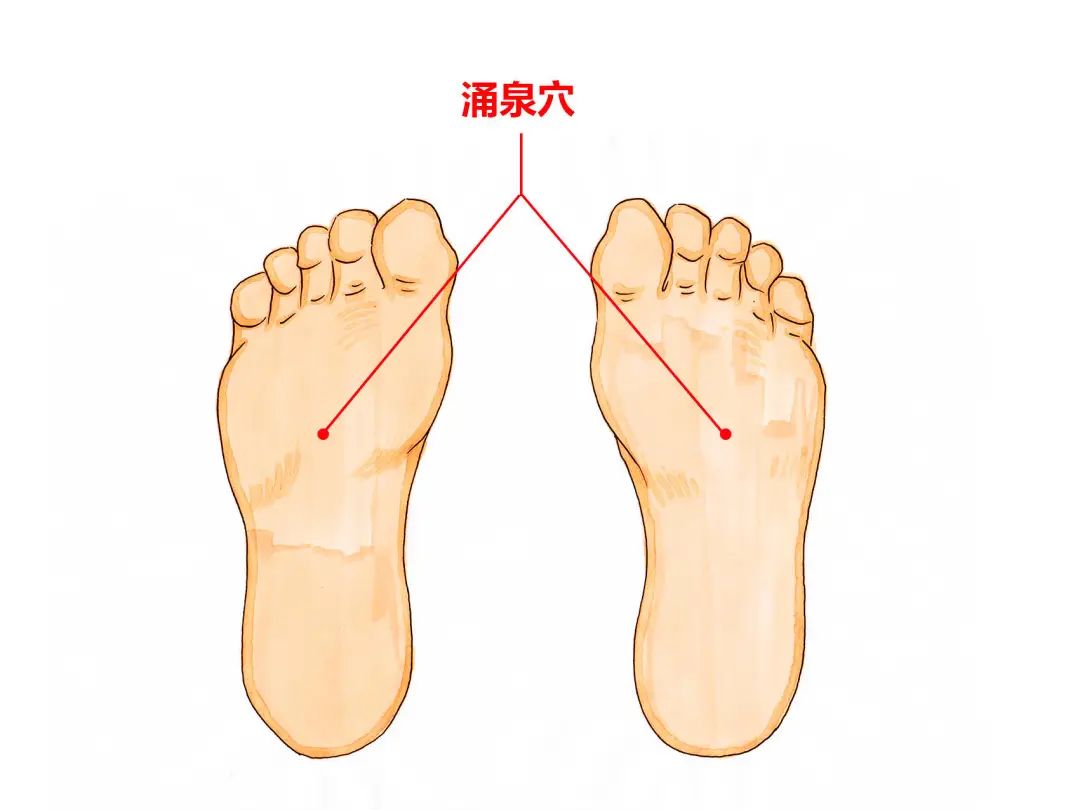 涌泉准确位置图 图图片