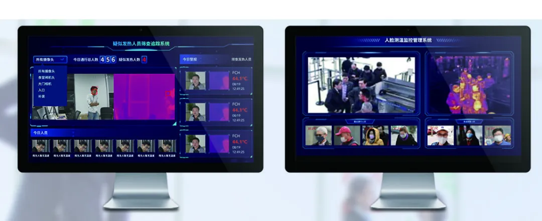 实力“守门人”—智能多人测温设备，人脸识别技术不容小觑！