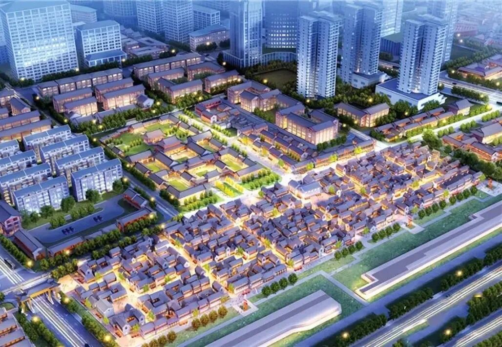 图为:书院街片区效果图书院街片区拥有大规模的仿古建筑群,游客畅游