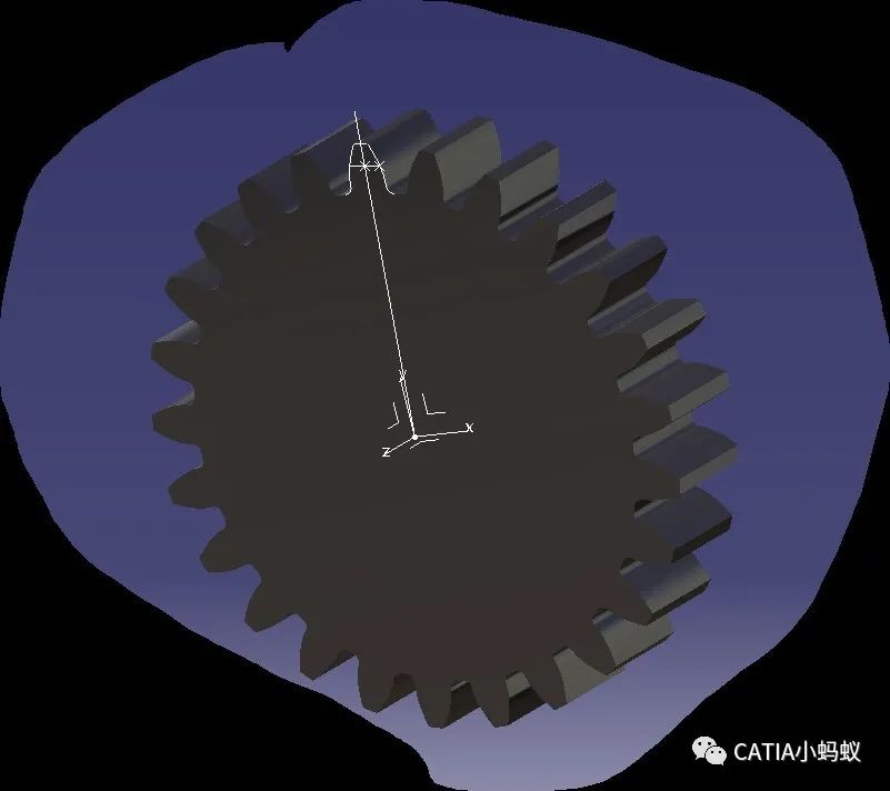 CATIA绘制渐开线直齿轮，斜齿轮详细教程的图7