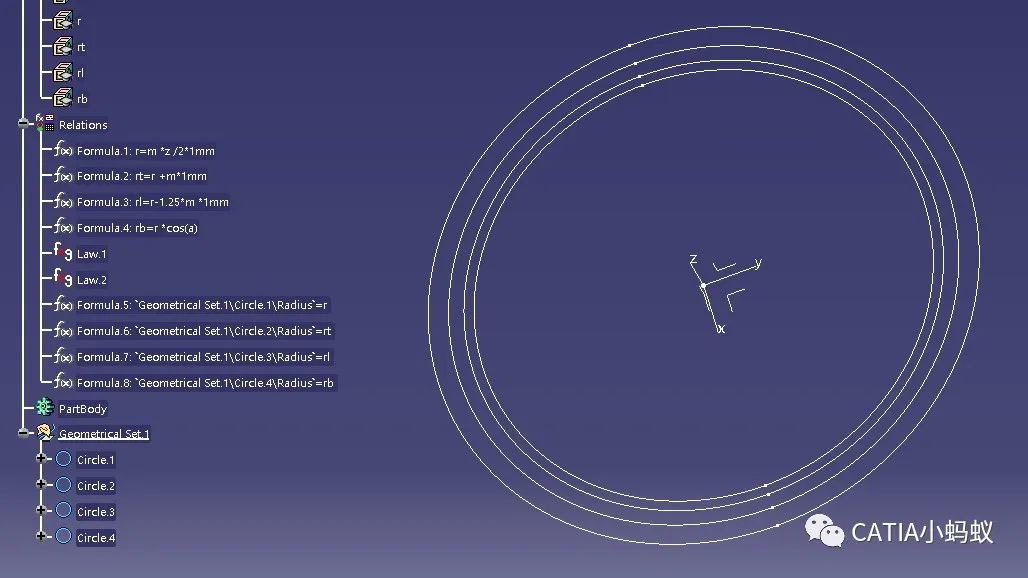 CATIA绘制渐开线直齿轮，斜齿轮详细教程的图3