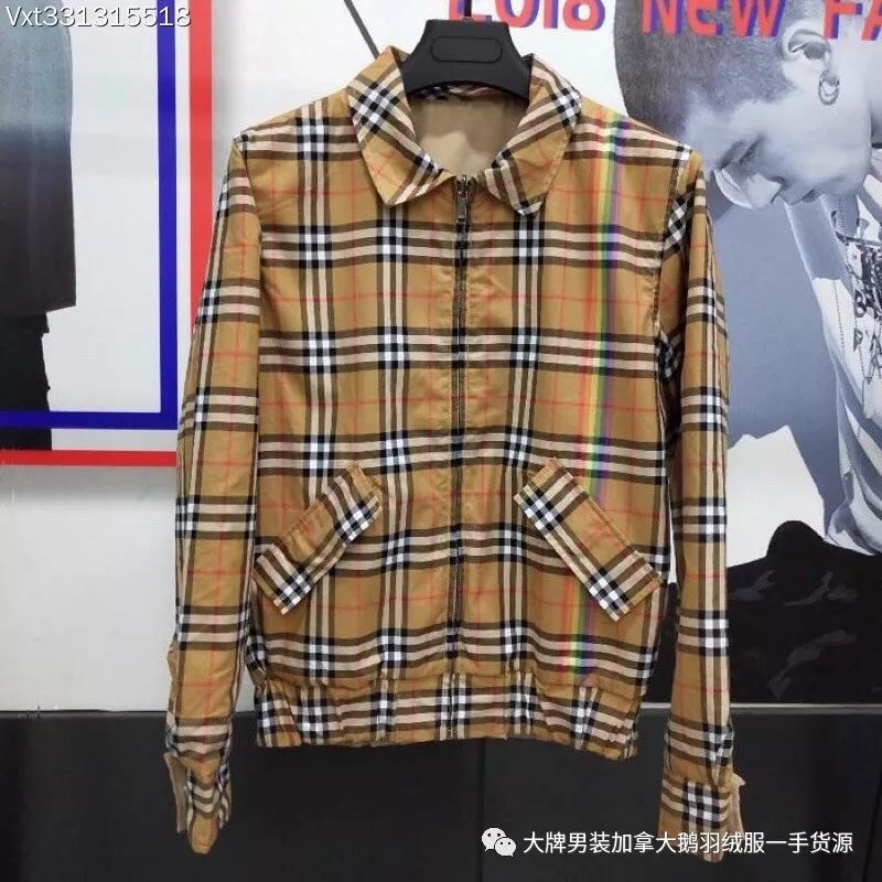 Burberry巴宝莉18秋新款双面夹克 大牌男装加拿大鹅羽绒服一手货源 微信公众号文章阅读 Wemp