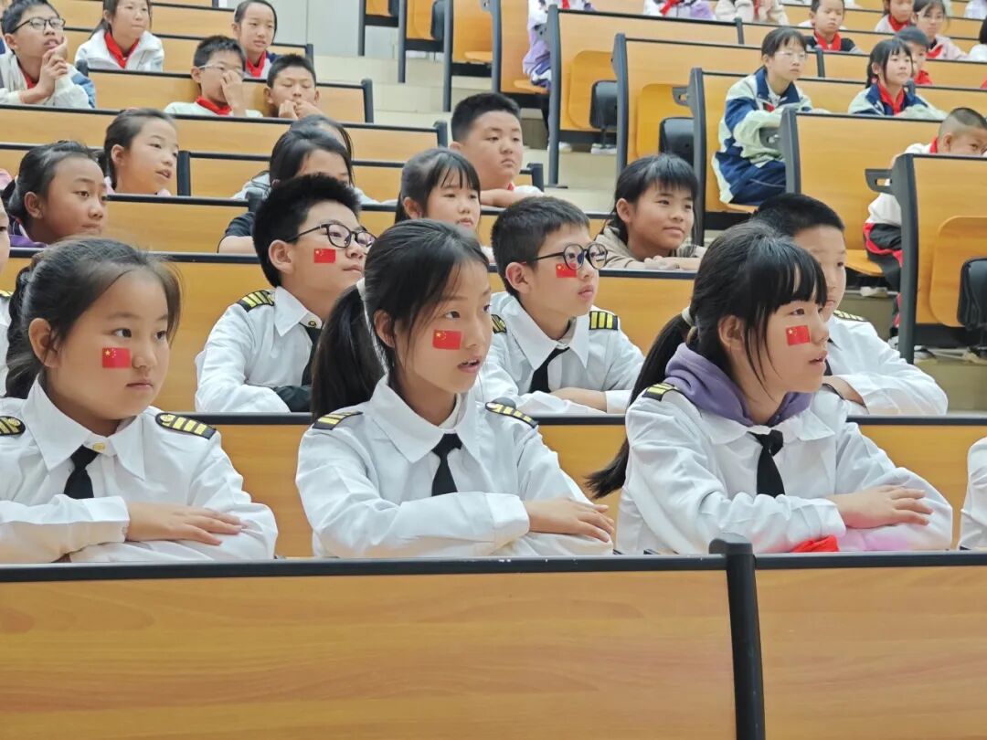 盘龙区金实小学源清校区红土青苗c919大飞机航空科学课