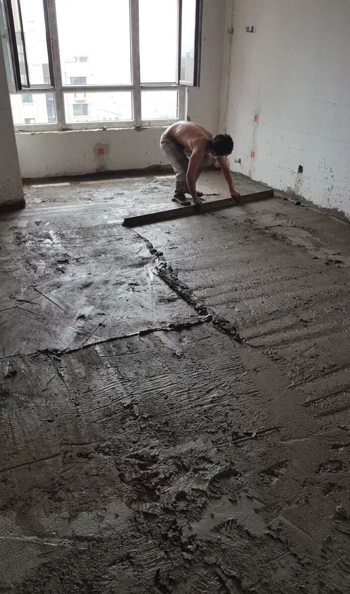 此外, 石膏地面找平对平整度要求也比较高.