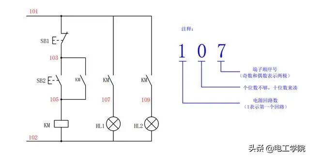 电气线路是如何编号的？的图4