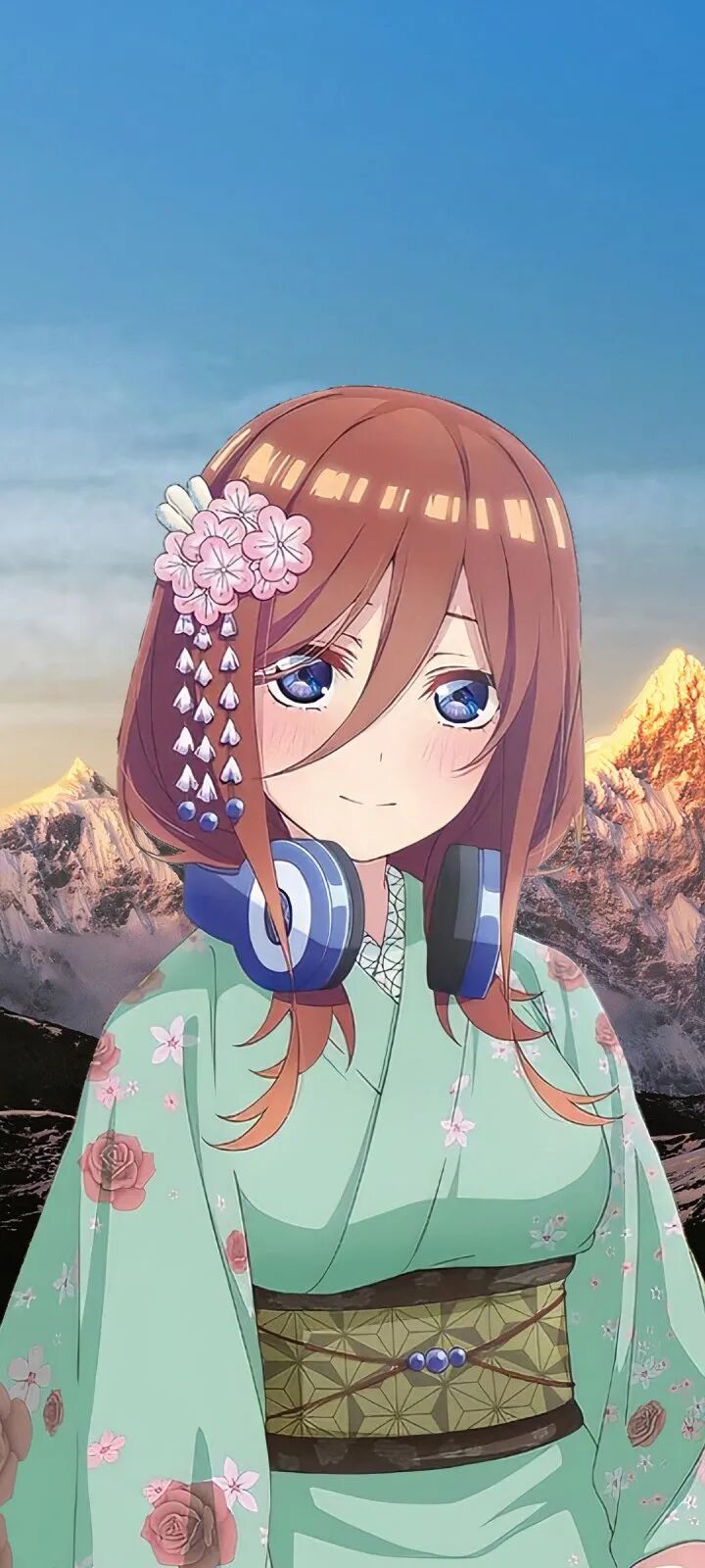 中野三玖手機壁紙頭像二次元三玖美圖 中國熱點