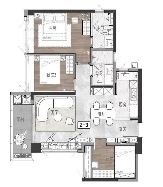 越秀万科瑧樾府105㎡~175㎡，户型图曝光！