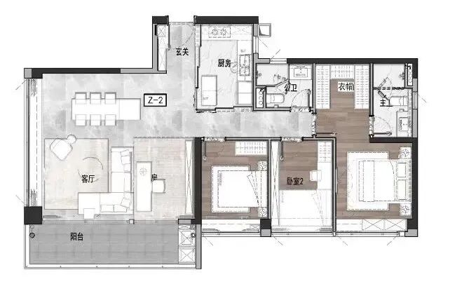 越秀万科瑧樾府105㎡~175㎡，户型图曝光！