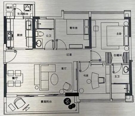 番禺万博板块锦绣香江拾光盛境有哪些在售户型？