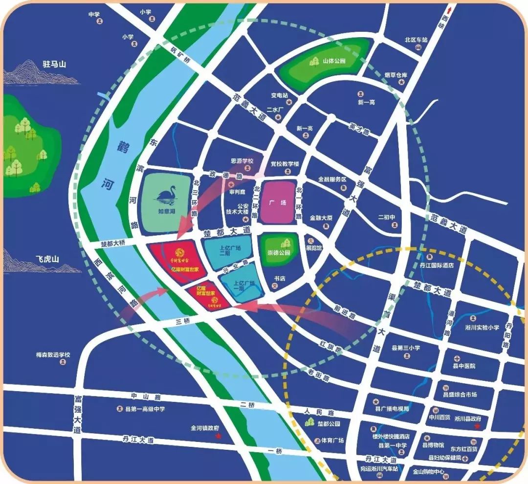 淅川县北区规划全面图图片