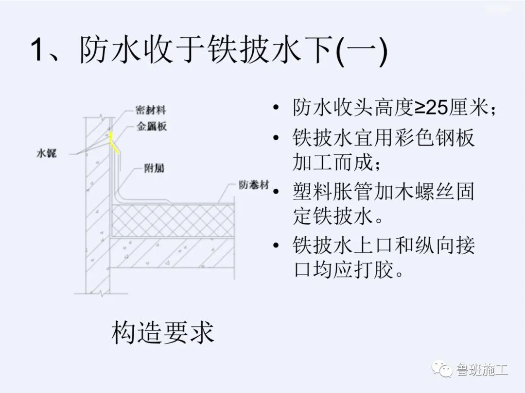 建筑工程細部做法與質量標準（屋面、內檐裝修、外檐工程）FJ110.ppt的圖10