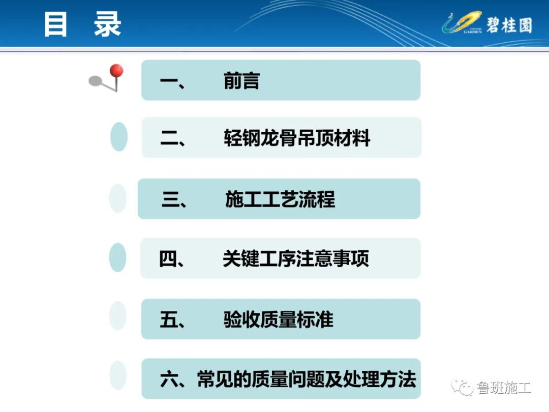 輕鋼龍骨吊頂工程施工工藝指引FJ78.ppt的圖1