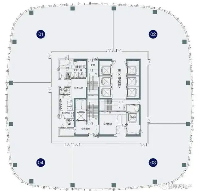 卓越前海壹号有没有整层出售_卓越前海壹号整层多少平米_整层租金多少钱 (图12)
