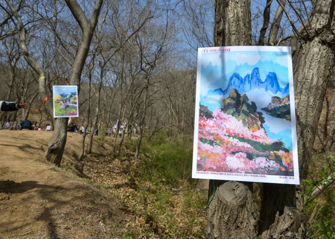 首届青岛西海岸青少年森林艺术画展举办!