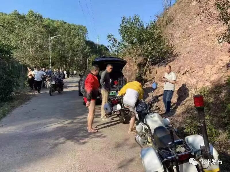 红衣者为余尚飞，黄衣者为林志军