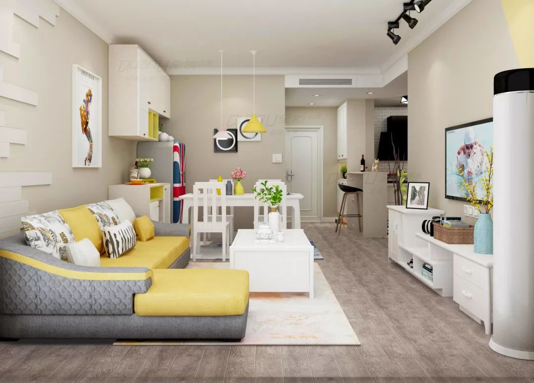沒有隔斷的客廳設計，讓居家空間更大更實用！ 家居 第5張