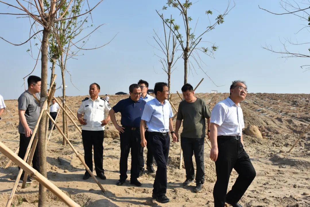 潍坊市副市长马清民来寿光调研渤海综合治理攻坚生态修复工作